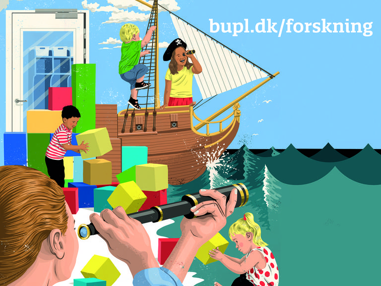 Illustration til forskningsunivers